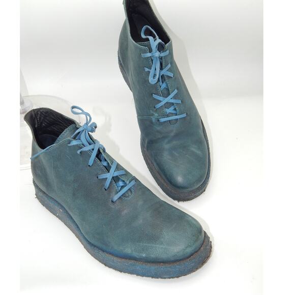 John Fluevog Coquihalla Crepe Sole Lace Up Shoe Women Size 10.5 Men  8.5 - Picture 1 of 9